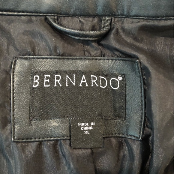 Bernardo Faux Leather Moto Jacket - Picture 3 of 4